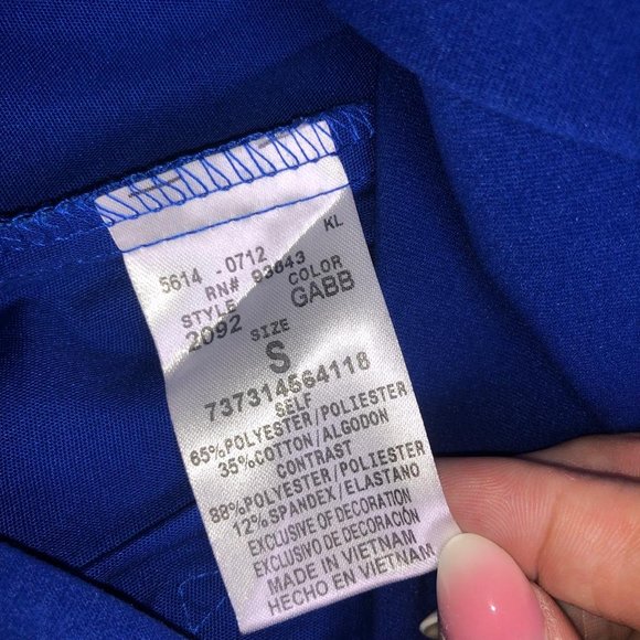 Cherokee Maternity Scrubs Size Small Flared - Picture 5 of 5